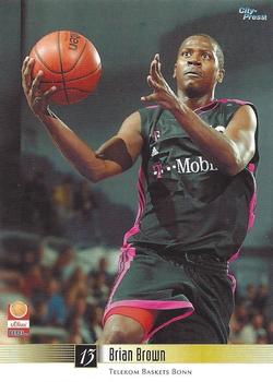 2003 City-Press BBL Playercards #27 Brian Brown Front