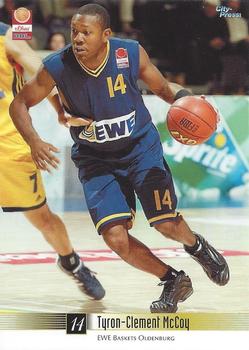 2003 City-Press BBL Playercards #144 Tyron-Clement McCoy Front