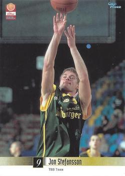 2003 City-Press BBL Playercards #157 Jon Stefansson Front