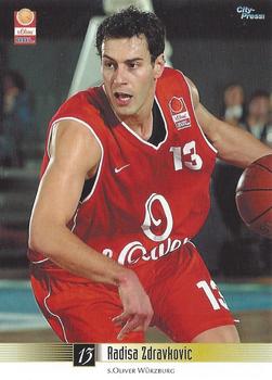 2003 City-Press BBL Playercards #170 Radisa Zdravkovic Front