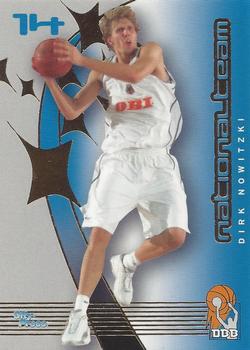 2003 City-Press BBL Playercards - Nationalmannschaft #N07 Dirk Nowitzki Front