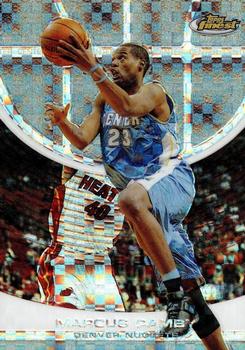 2005-06 Finest - X-Fractors #62 Marcus Camby Front