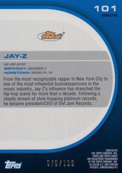 2005-06 Finest - X-Fractors #101 Jay-Z Back