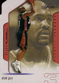 2001-02 Flair #9 Bryon Russell Front
