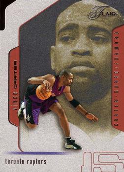 2001-02 Flair #15 Vince Carter Front