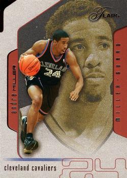 2001-02 Flair #27 Andre Miller Front