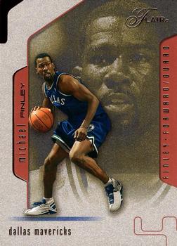 2001-02 Flair #58 Michael Finley Front