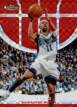 2005-06 Finest - X-Fractors Red #70 T.J. Ford Front