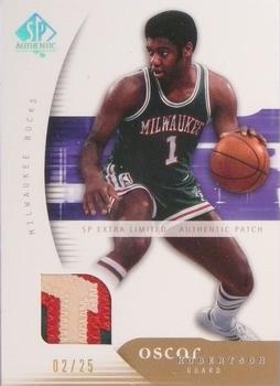 2005-06 SP Authentic - Extra Limited Patches #47 Oscar Robertson Front