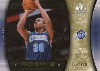 2005-06 SP Authentic - Limited Rookies #156 Andre Owens Front