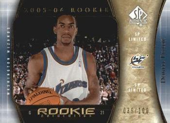 2005-06 SP Authentic - Limited Rookies #157 Donell Taylor Front