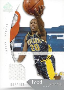 2005-06 SP Authentic - Limited Warm Ups #33 Fred Jones Front