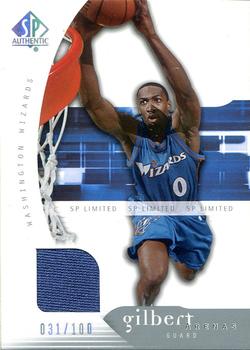 2005-06 SP Authentic - Limited Warm Ups #89 Gilbert Arenas Front