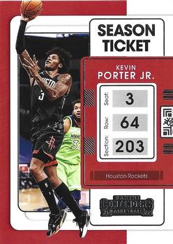 2021-22 Panini Contenders #70 Kevin Porter Jr. Front
