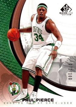 2005-06 SP Game Used - Bronze #5 Paul Pierce Front