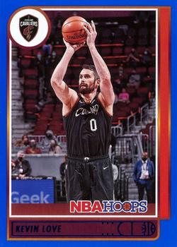 2021-22 Hoops - Blue #125 Kevin Love Front