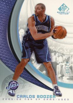 2005-06 SP Game Used - Blue Spectrum #98 Carlos Boozer Front