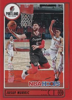 2021-22 Hoops - Red #121 Jusuf Nurkic Front