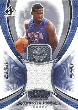 2005-06 SP Game Used - Authentic Fabrics #AF-AM Antonio McDyess Front