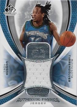 2005-06 SP Game Used - Authentic Fabrics #AF-TH Troy Hudson Front