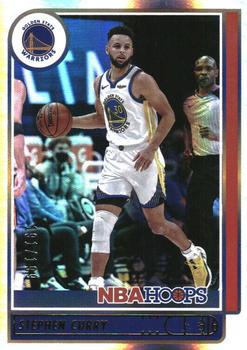 2021-22 Hoops - Silver #18 Stephen Curry Front