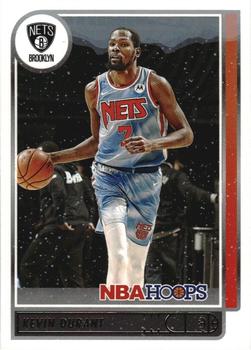 2021-22 Hoops Winter #87 Kevin Durant Front