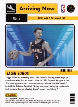 2021-22 Hoops - Arriving Now #3 Jalen Suggs Back