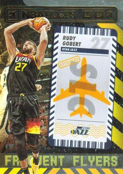 2021-22 Hoops Winter - Frequent Flyers Holo #3 Rudy Gobert Front