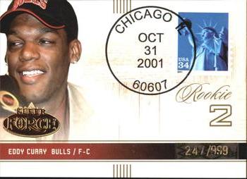 2001-02 Fleer Force #104 Eddy Curry Front