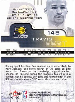 2001-02 Fleer Force #148 Travis Best Back