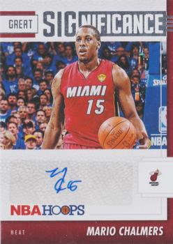 2021-22 Hoops - Great SIGnificance #GS-MCH Mario Chalmers Front
