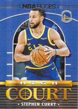 2021-22 Hoops - High Court #1 Stephen Curry Front