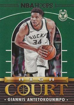 2021-22 Hoops - High Court #7 Giannis Antetokounmpo Front