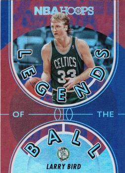 2021-22 Hoops - Legends of the Ball #3 Larry Bird Front