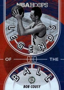 2021-22 Hoops - Legends of the Ball #4 Bob Cousy Front