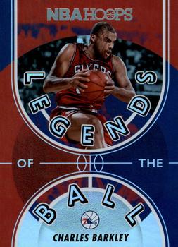 2021-22 Hoops - Legends of the Ball #13 Charles Barkley Front
