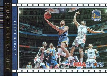 2021-22 Hoops - Lights Camera Action Holo #20 Stephen Curry Front