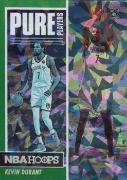 2021-22 Hoops - Pure Players Green Ice #10 Kevin Durant Front