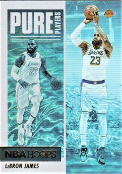 2021-22 Hoops - Pure Players Holo #4 LeBron James Front