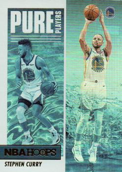 2021-22 Hoops - Pure Players Holo #8 Stephen Curry Front