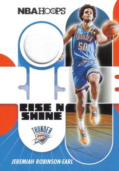 2021-22 Hoops - Rise N Shine Memorabilia #RS-JR Jeremiah Robinson-Earl Front