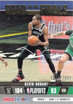 2021-22 Hoops - Road to the Finals First Round #3 Kevin Durant Front