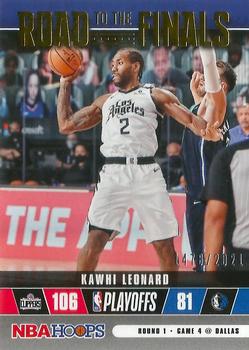2021-22 Hoops - Road to the Finals First Round #30 Kawhi Leonard Front