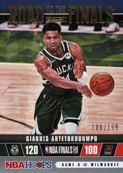 2021-22 Hoops - Road to the Finals NBA Championship #82 Giannis Antetokounmpo Front