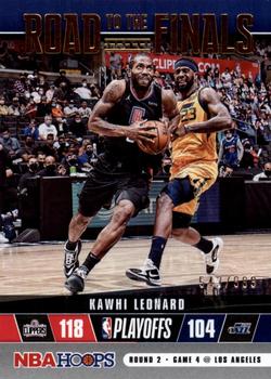 2021-22 Hoops - Road to the Finals Second Round #59 Kawhi Leonard Front