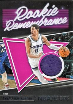 2021-22 Hoops - Rookie Remembrance #RR-TYH Tyrese Haliburton Front