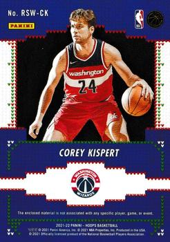 2021-22 Hoops Winter - Rookie Sweaters #RSW-CK Corey Kispert Back