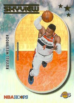 2021-22 Hoops - Skyview Holo #19 Russell Westbrook Front