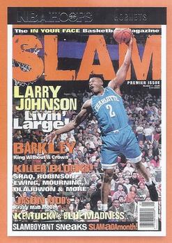 2021-22 Hoops - Slam #SLAM #1 Larry Johnson Front
