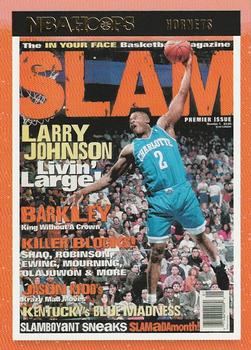 2021-22 Hoops Winter - SLAM #SLAM #1 Larry Johnson Front
